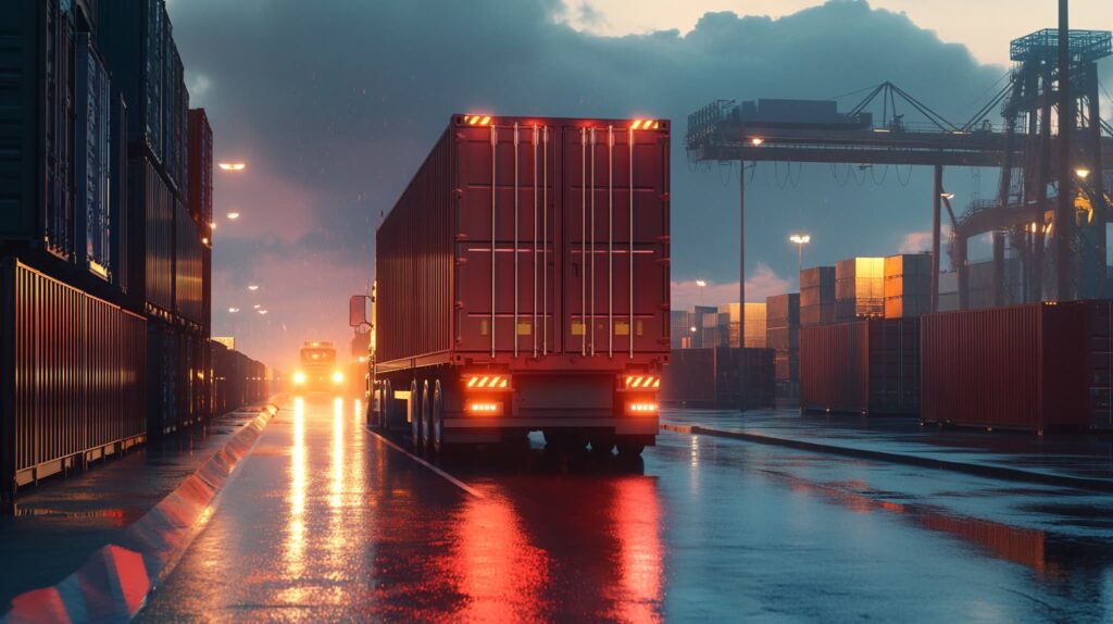 【ドレージ（ドレー）徹底解説】港と倉庫を結ぶ陸上輸送の重要性と手配の最適化ポイント